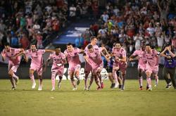  梅西带队晋级决赛 